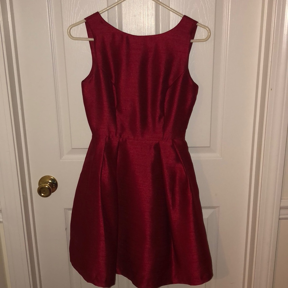 Red dress